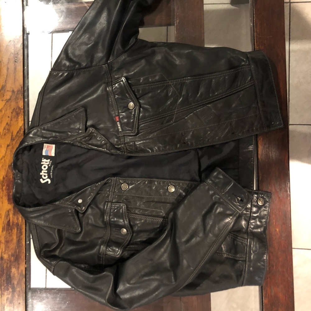Leather jacket